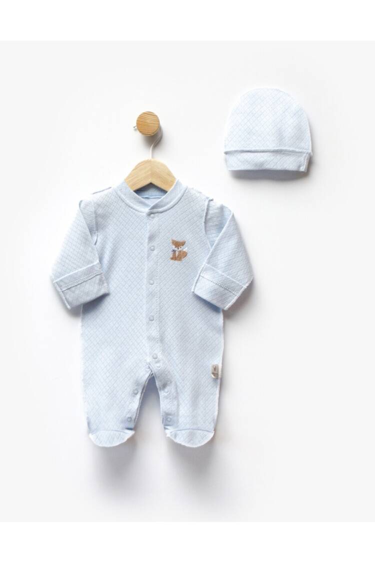 Wholesale Unisex Baby Newborn Jumpsuit and Hat 0-6M - Brand: Flexi Baby - Kids & Baby Clothes Wholesale - Globality Store