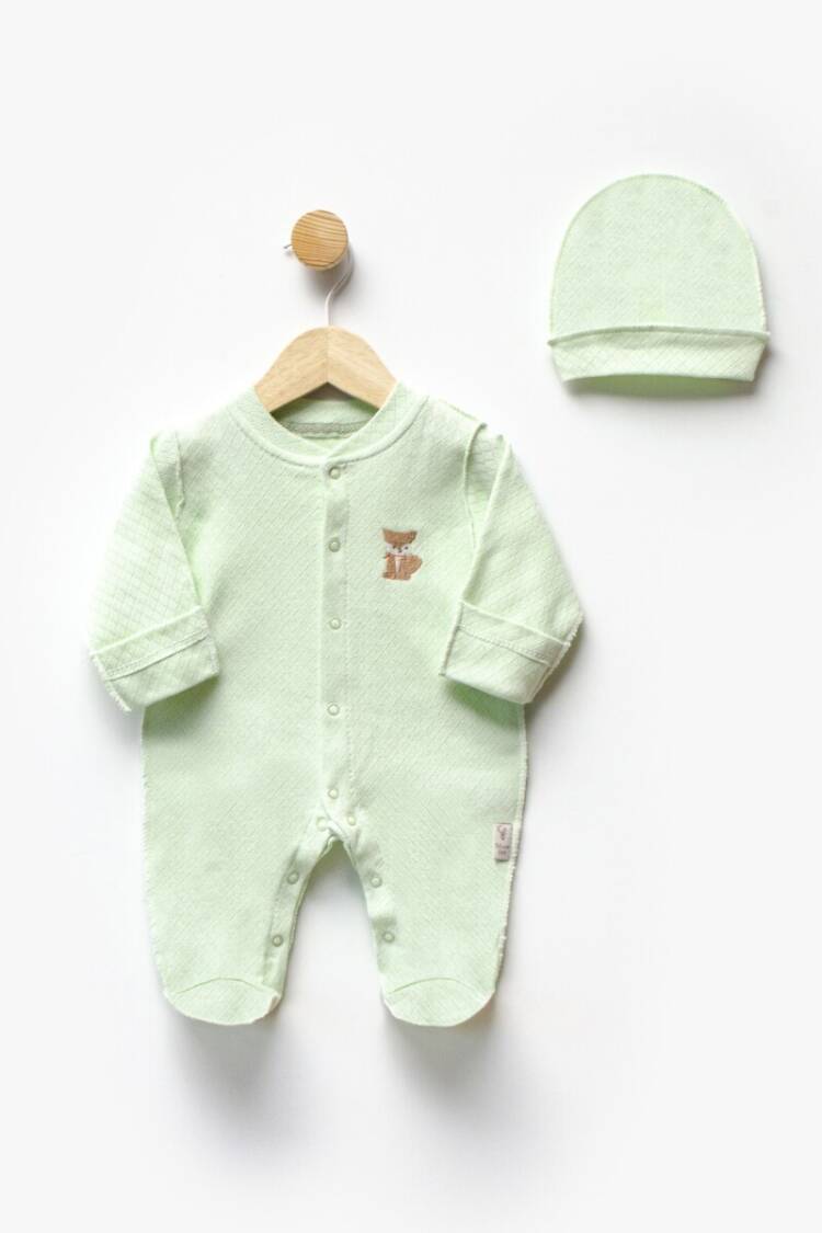 Wholesale Unisex Baby Newborn Jumpsuit and Hat 0-6M - Brand: Flexi Baby - Kids & Baby Clothes Wholesale - Globality Store