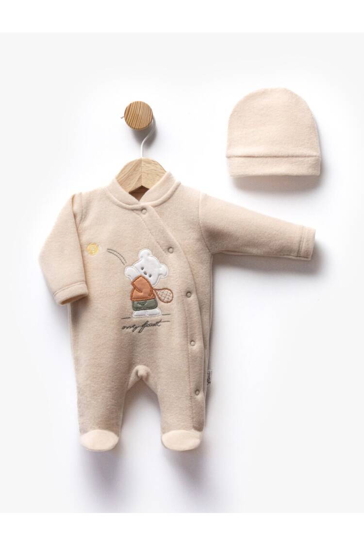 Wholesale Unisex Baby Newborn Onesies and Hat Set 0-1M - Brand: Flexi Baby - Kids & Baby Clothes Wholesale - Globality Store