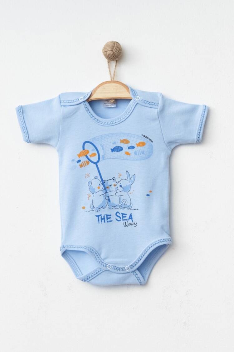 Wholesale Unisex Baby Onesies 1-6M - Brand: Hoppidik - Kids & Baby Clothes Wholesale - Globality Store