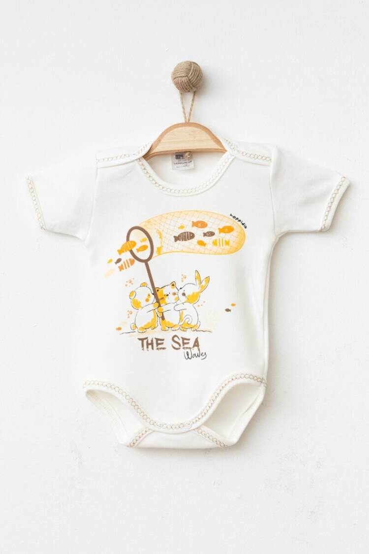 Wholesale Unisex Baby Onesies 1-6M - Brand: Hoppidik - Kids & Baby Clothes Wholesale - Globality Store