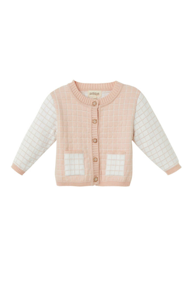 Wholesale Unisex Baby Organic Cotton Cardigan 6-36M - Brand: Uludağ Triko - Kids & Baby Clothes Wholesale - Globality Store