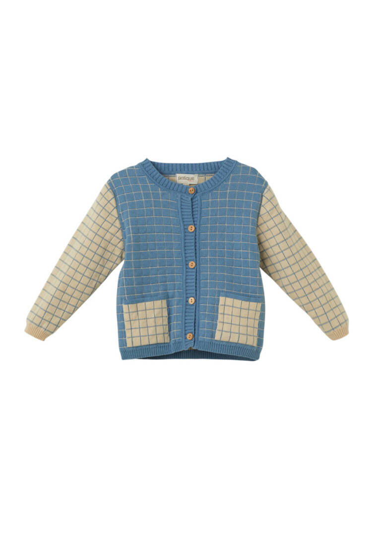 Wholesale Unisex Baby Organic Cotton Cardigan 6-36M - Brand: Uludağ Triko - Kids & Baby Clothes Wholesale - Globality Store