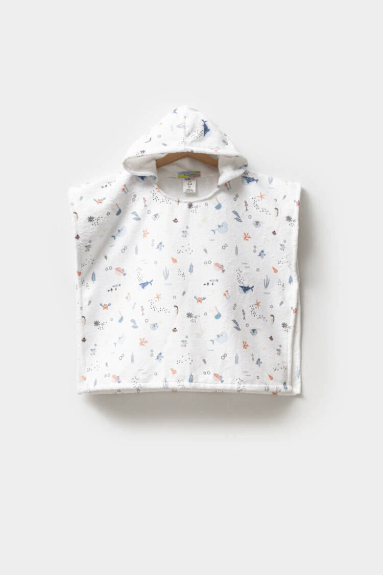 Wholesale Unisex Baby Printed Poncho 1-5Y - Brand: Ramel Kids - Kids & Baby Clothes Wholesale - Globality Store