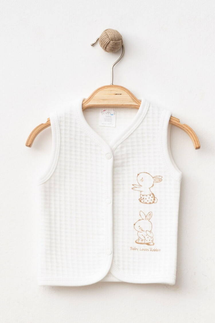 Wholesale Unisex Baby Quilted Vest Newborn Set 0-9M - Brand: Gümüş Baby - Kids & Baby Clothes Wholesale - Globality Store
