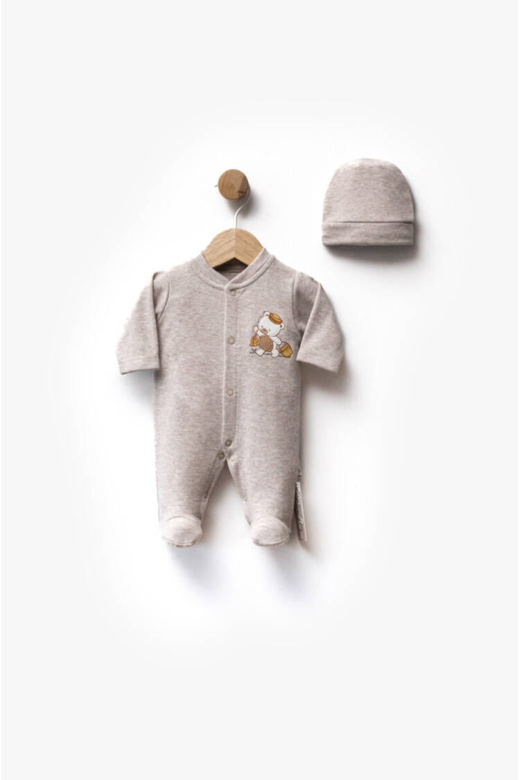 Wholesale Unisex Baby Rompers With Hat 0M - Brand: Flexi Baby - Kids & Baby Clothes Wholesale - Globality Store