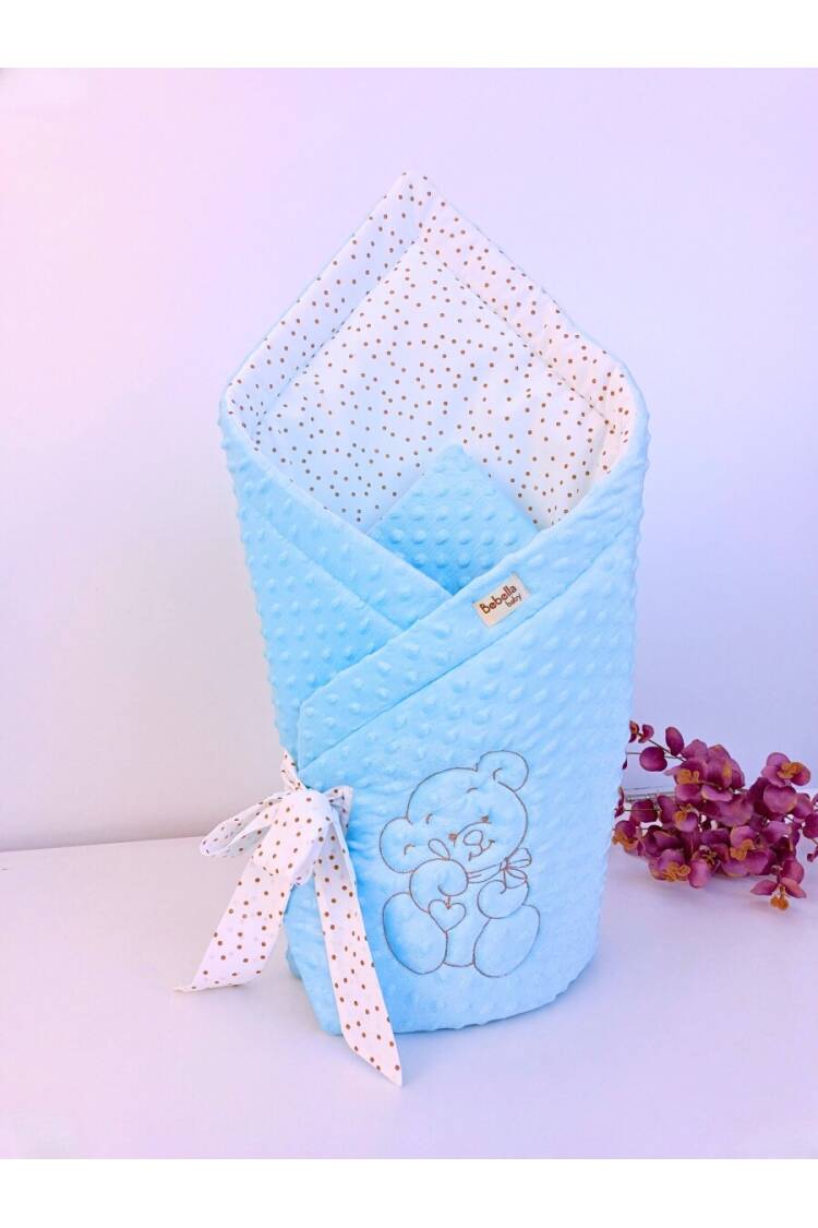 Wholesale Unisex Baby Swaddle Blanket 0-24M - Brand: Bebella baby - Kids & Baby Clothes Wholesale - Globality Store