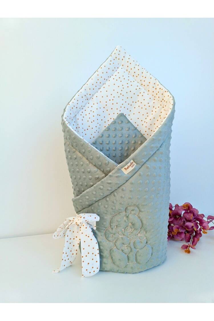 Wholesale Unisex Baby Swaddle Blanket 0-24M - Brand: Bebella baby - Kids & Baby Clothes Wholesale - Globality Store