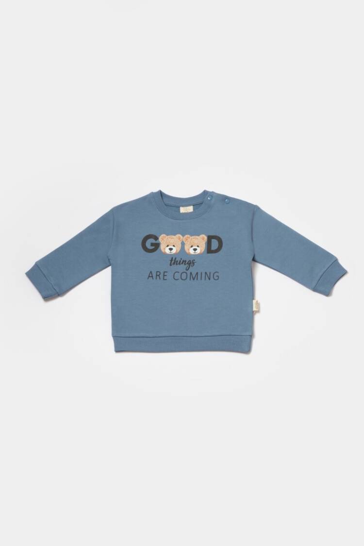Wholesale Unisex Baby Sweatshirt 100% Organic Cotton Cosy - Brand: BabyCosy - Kids & Baby Clothes Wholesale - Globality Store