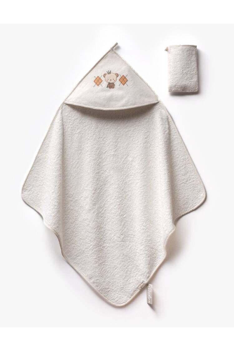 Wholesale Unisex Baby Towel and Pouch Set 75*75 - Brand: Flexi Baby - Kids & Baby Clothes Wholesale - Globality Store