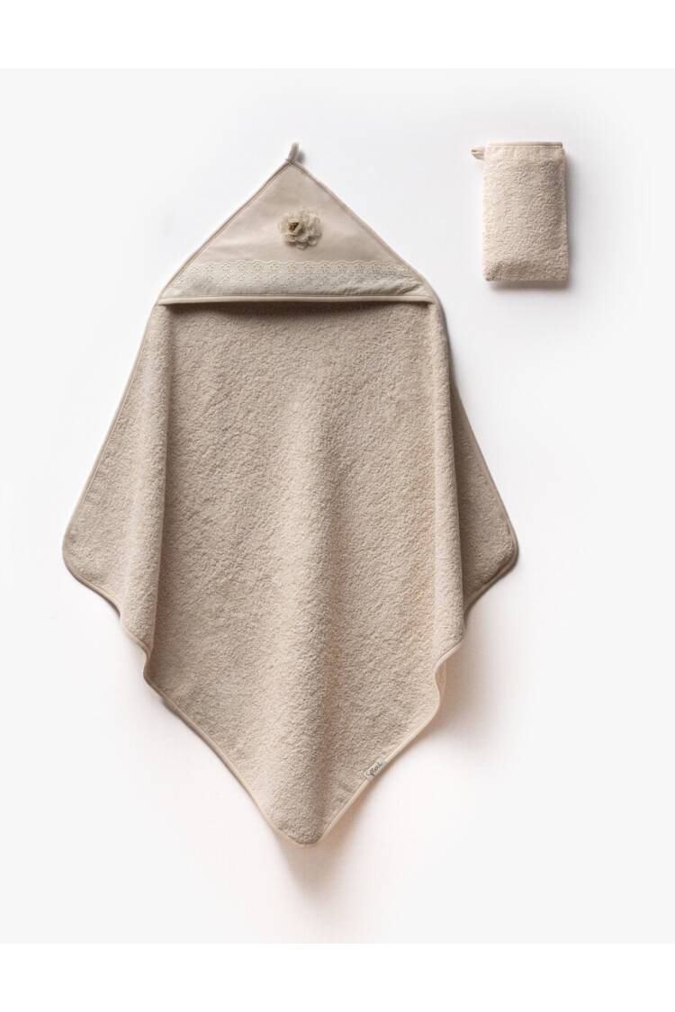Wholesale Unisex Baby Towel and Pouch Set 75*75cm - Brand: Flexi Baby - Kids & Baby Clothes Wholesale - Globality Store