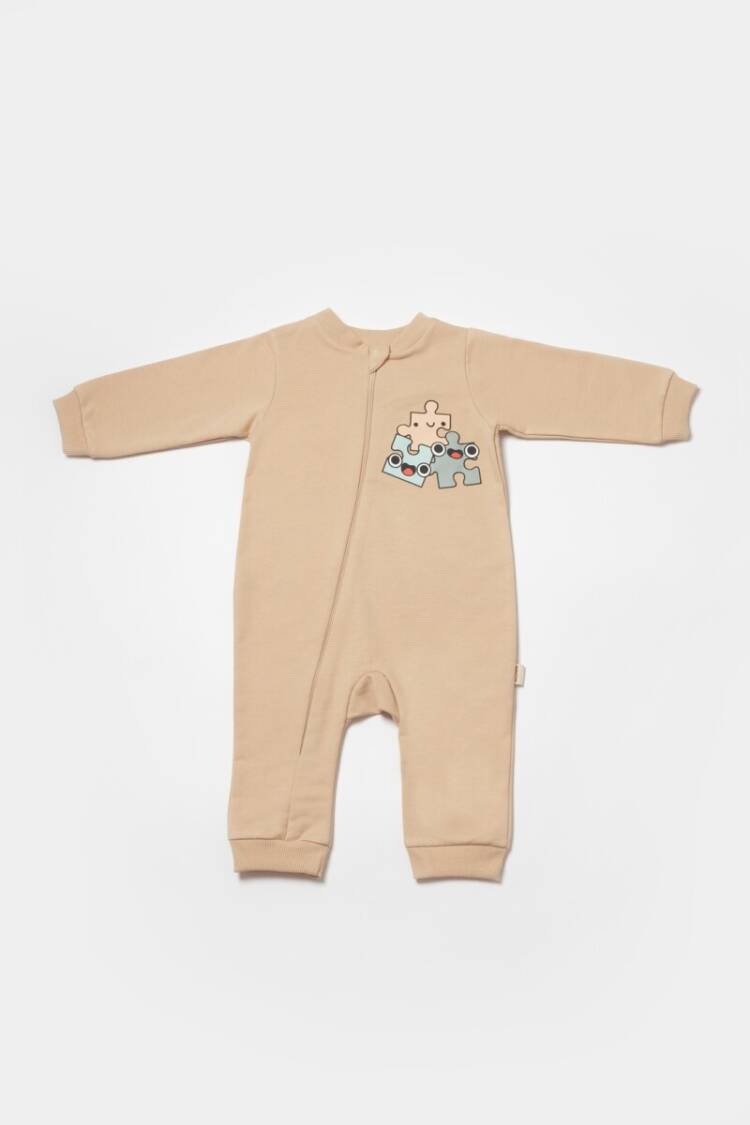 Wholesale Unisex Baby Zipper Rompers 3-24M 100% Organic Cotton Baby Cosy - Brand: BabyCosy - Kids & Baby Clothes Wholesale - Globality Store