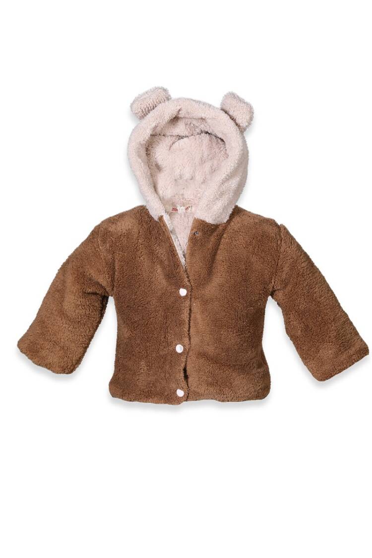 Wholesale Unisex Fleece Hooded Coat 6-48M - Brand: Zeyland - Kids & Baby Clothes Wholesale - Globality Store