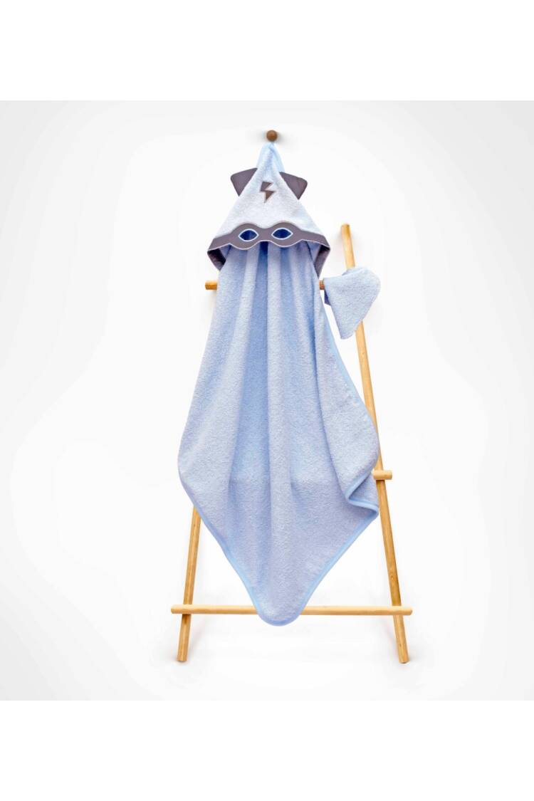Wholesale Unisex Kids 2-Piece Scrub Mitt and Towel Set 75x80 - Brand: Babyline - Kids & Baby Clothes Wholesale - Globality Store