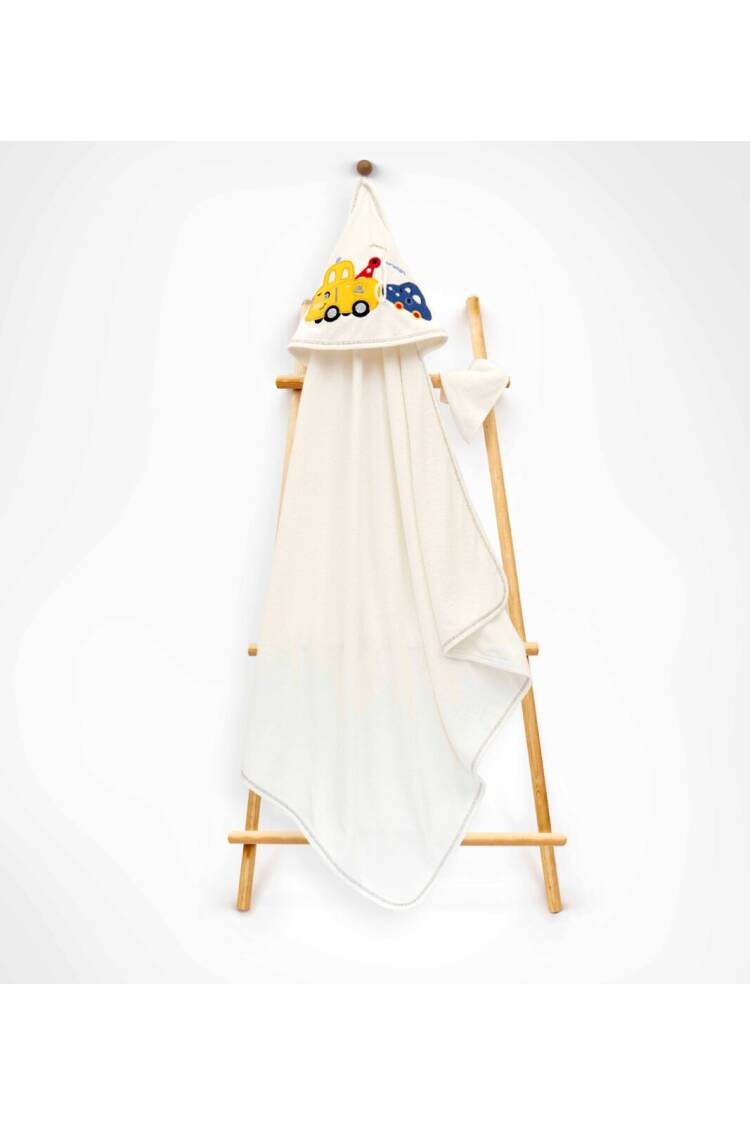 Wholesale Unisex Kids 2-Piece Scrub Mitt and Towel Set 85X80 - Brand: Babyline - Kids & Baby Clothes Wholesale - Globality Store
