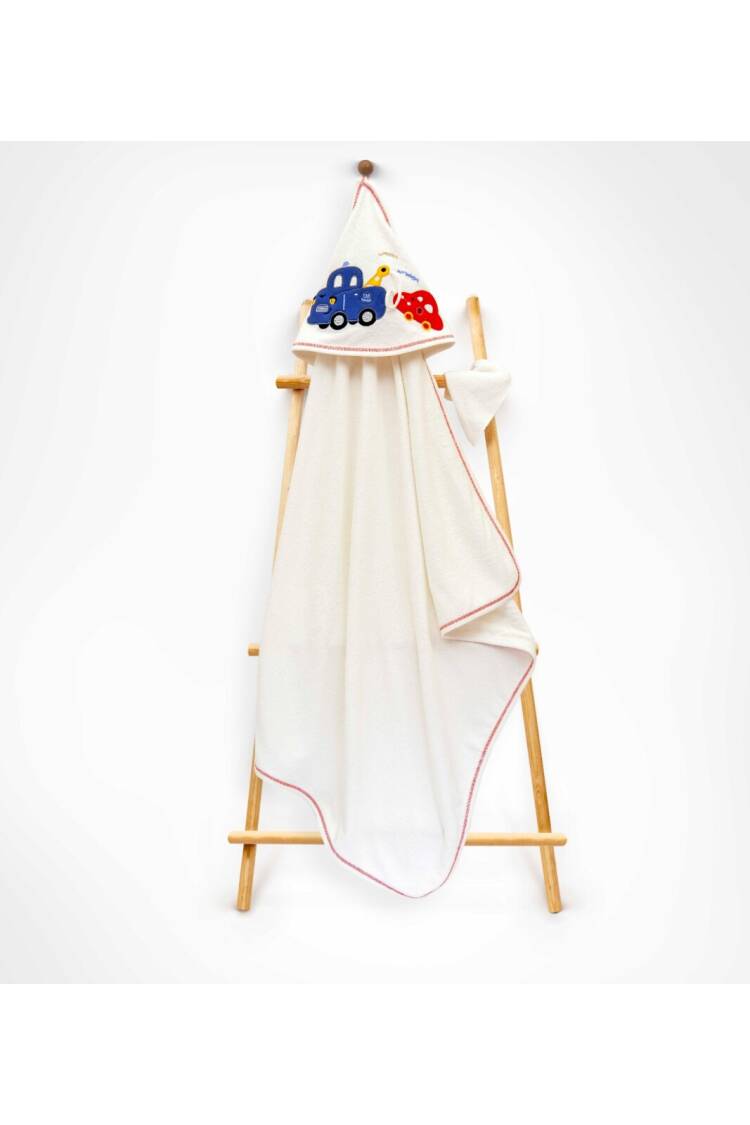 Wholesale Unisex Kids 2-Piece Scrub Mitt and Towel Set 85X80 - Brand: Babyline - Kids & Baby Clothes Wholesale - Globality Store