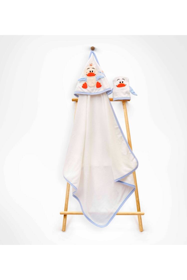 Wholesale Unisex Kids 2-Piece Scrub Mitt and Towel Set 85X80 - Brand: Babyline - Kids & Baby Clothes Wholesale - Globality Store