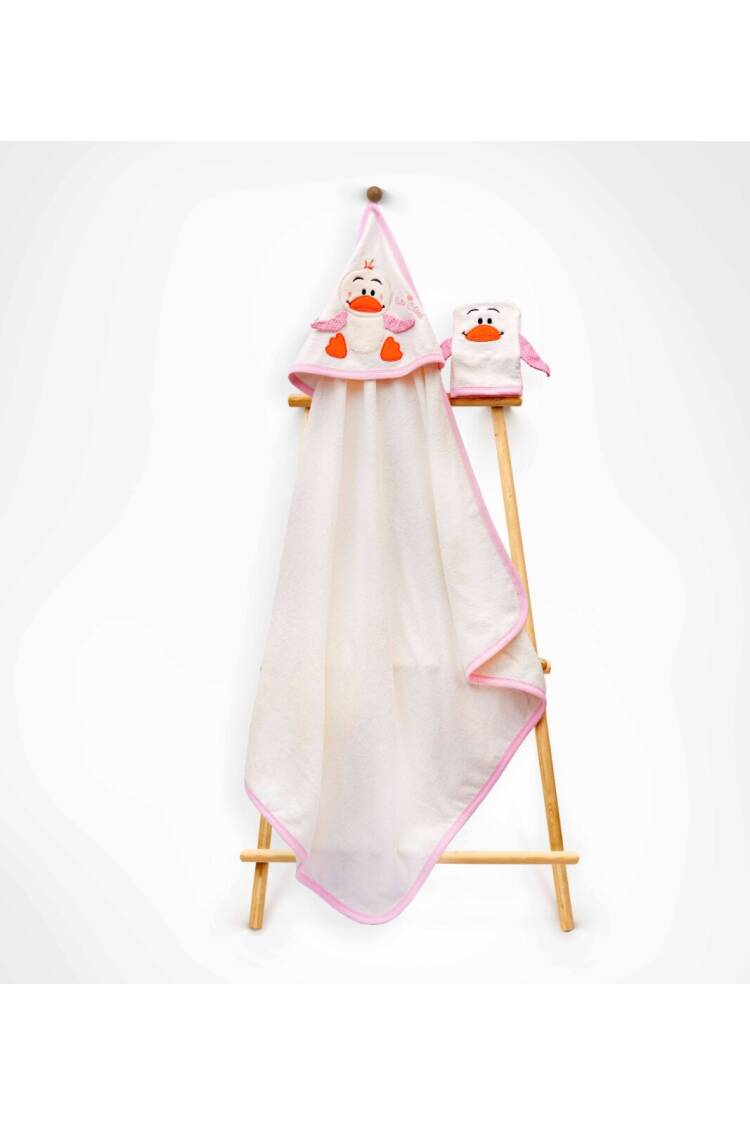 Wholesale Unisex Kids 2-Piece Scrub Mitt and Towel Set 85X80 - Brand: Babyline - Kids & Baby Clothes Wholesale - Globality Store