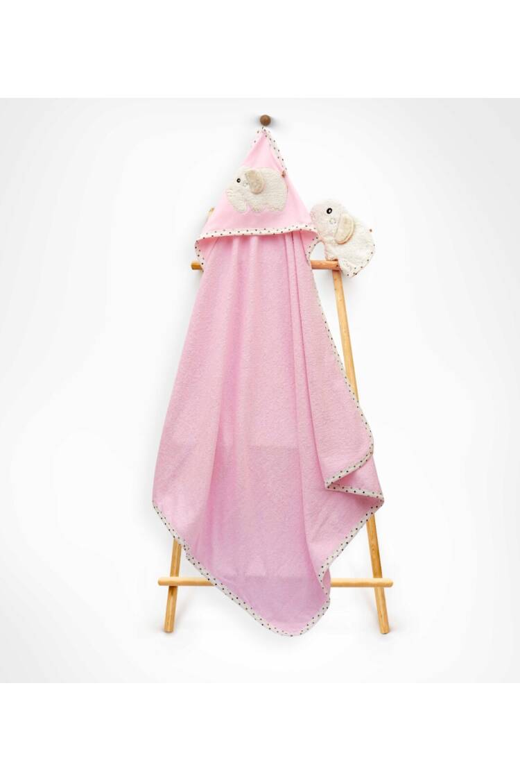 Wholesale Unisex Kids 2-Piece Scrub Mitt and Towel Set 85X80 - Brand: Babyline - Kids & Baby Clothes Wholesale - Globality Store
