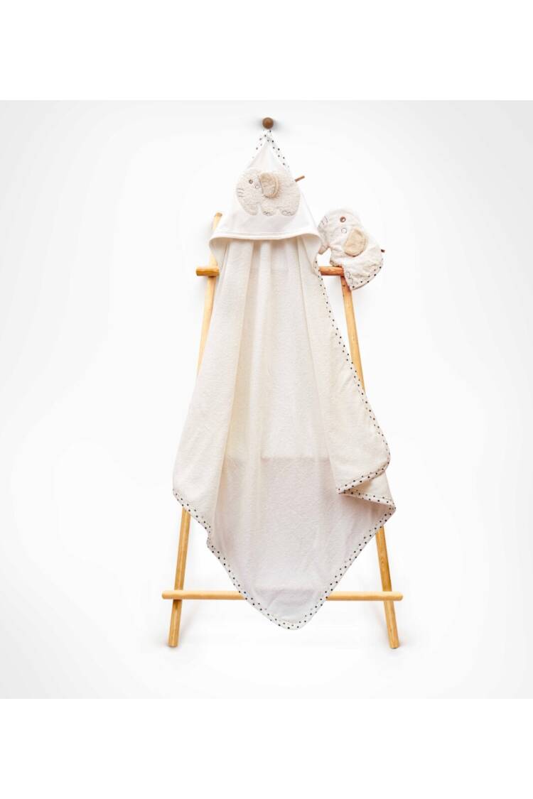 Wholesale Unisex Kids 2-Piece Scrub Mitt and Towel Set 85X80 - Brand: Babyline - Kids & Baby Clothes Wholesale - Globality Store