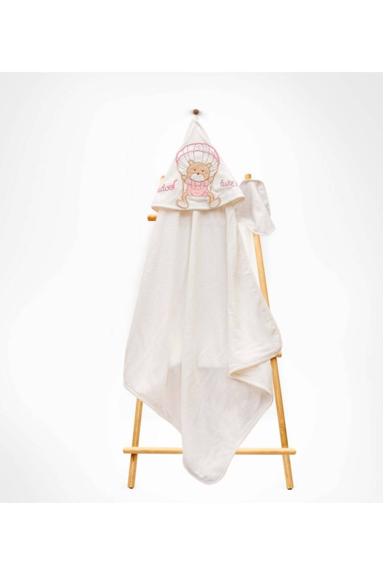 Wholesale Unisex Kids 2-Piece Scrub Mitt and Towel Set 85X80 - Brand: Babyline - Kids & Baby Clothes Wholesale - Globality Store