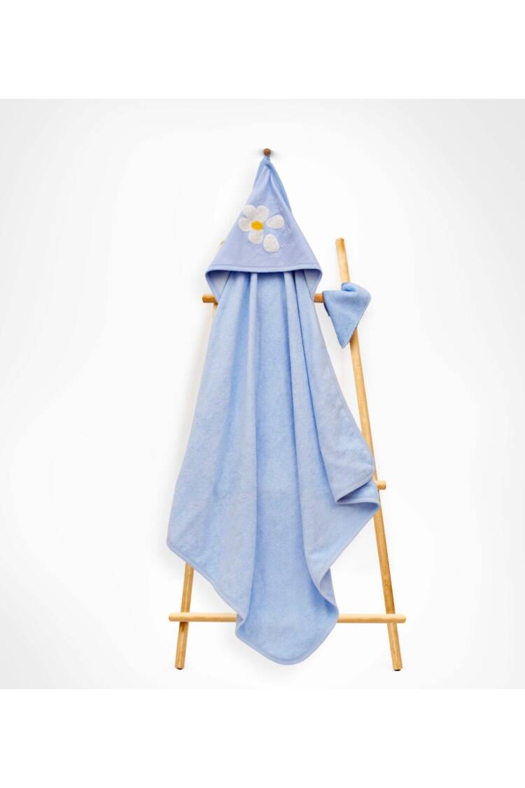 Wholesale Unisex Kids 2-Piece Scrub Mitt and Towel Set 85X80 - Brand: Babyline - Kids & Baby Clothes Wholesale - Globality Store