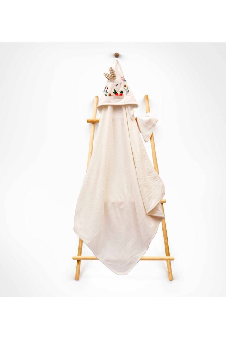 Wholesale Unisex Kids 2-Piece Scrub Mitt and Towel Set 85X80 - Brand: Babyline - Kids & Baby Clothes Wholesale - Globality Store