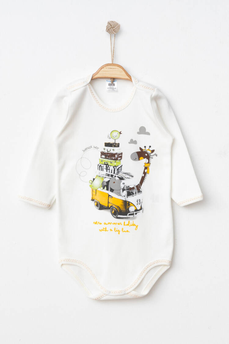 Wholesale Unisex Kids Bodysuit 2-4Y - Brand: Hoppidik - Kids & Baby Clothes Wholesale - Globality Store