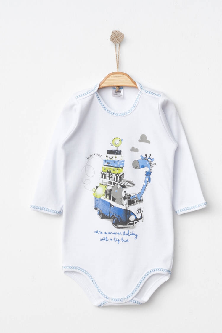 Wholesale Unisex Kids Bodysuit 2-4Y - Brand: Hoppidik - Kids & Baby Clothes Wholesale - Globality Store