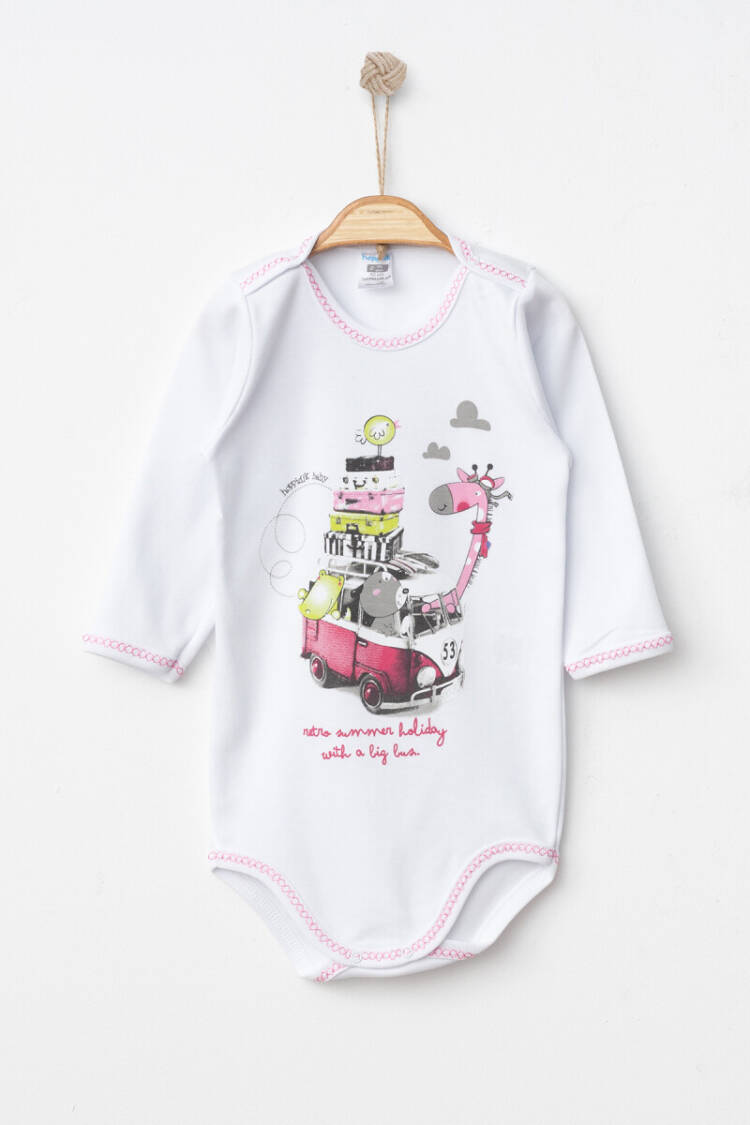 Wholesale Unisex Kids Bodysuit 2-4Y - Brand: Hoppidik - Kids & Baby Clothes Wholesale - Globality Store