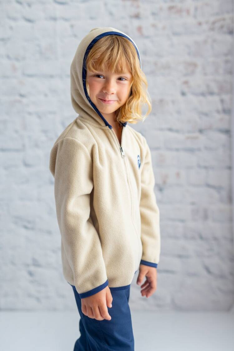 Wholesale Unisex Kids Fleece Cardigan 3-14Y - Brand: Zeyland - Kids & Baby Clothes Wholesale - Globality Store