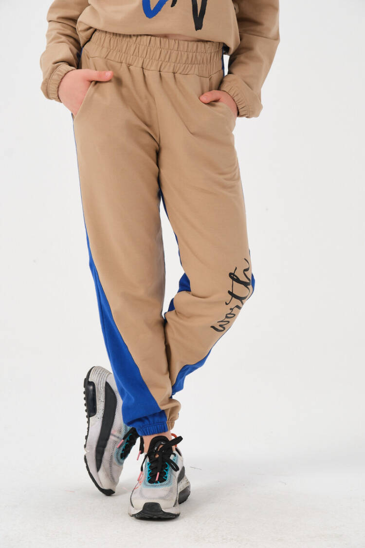 Wholesale Unisex Kids Printed Sweatpants 8-15Y - Brand: Jazziee - Kids & Baby Clothes Wholesale - Globality Store