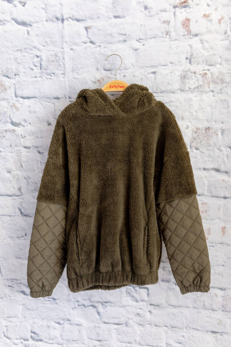Wholesale Unisex Kids Quilted Plush Sweatshirt 8-15Y - Brand: Jazziee - Kids & Baby Clothes Wholesale - Globality Store