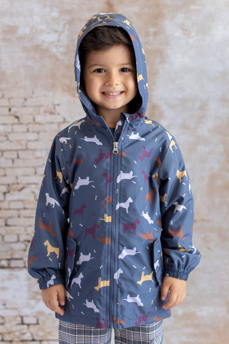 Wholesale Unisex Kids Water Repellent Feature Raincoat 2-8Y - Brand: Mininio - Kids & Baby Clothes Wholesale - Globality Store