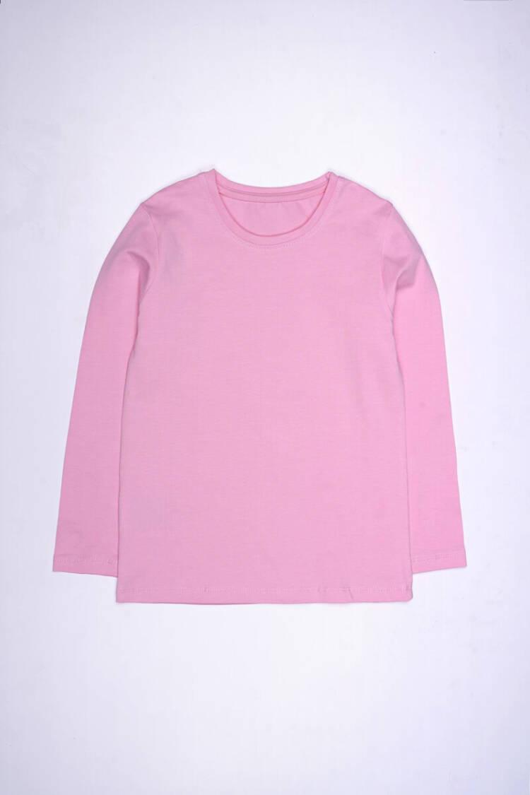 Wholesale Unisex Long Sleeve Basic T-shirt 9-12Y - Brand: Interkidsy Basic - Kids & Baby Clothes Wholesale - Globality Store