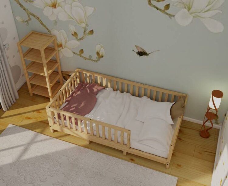 Wholesale Wood Bed 130*70cm