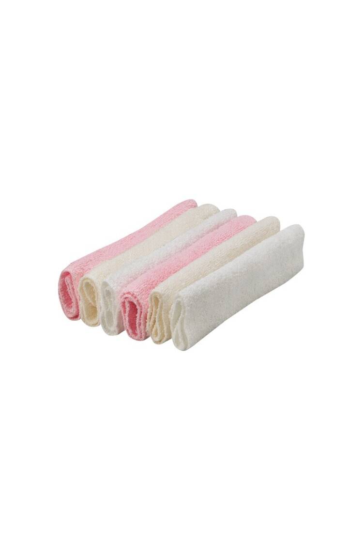 Woven Towel Handkerchief 6 Pcs 0-24M - Brand: Bebek Evi - Kids & Baby Clothes Wholesale - Globality Store