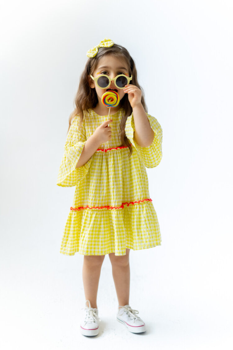 Yellow Dress Farbela 2-6Y