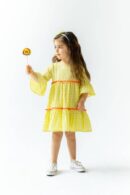 Yellow Dress Farbela 2-6Y - Brand: Pixy Love - Kids & Baby Clothes Wholesale - Globality Store