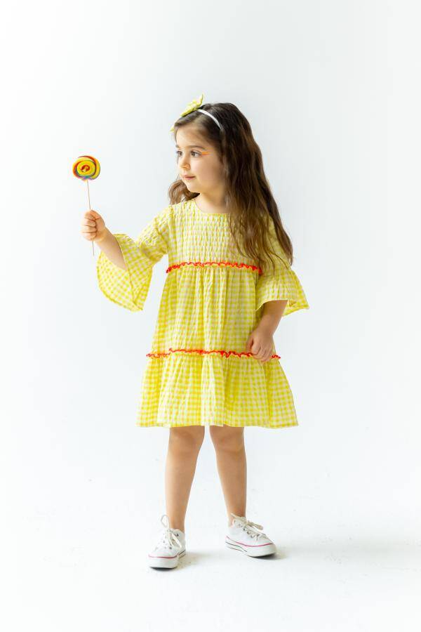 Yellow Dress Farbela 2-6Y
