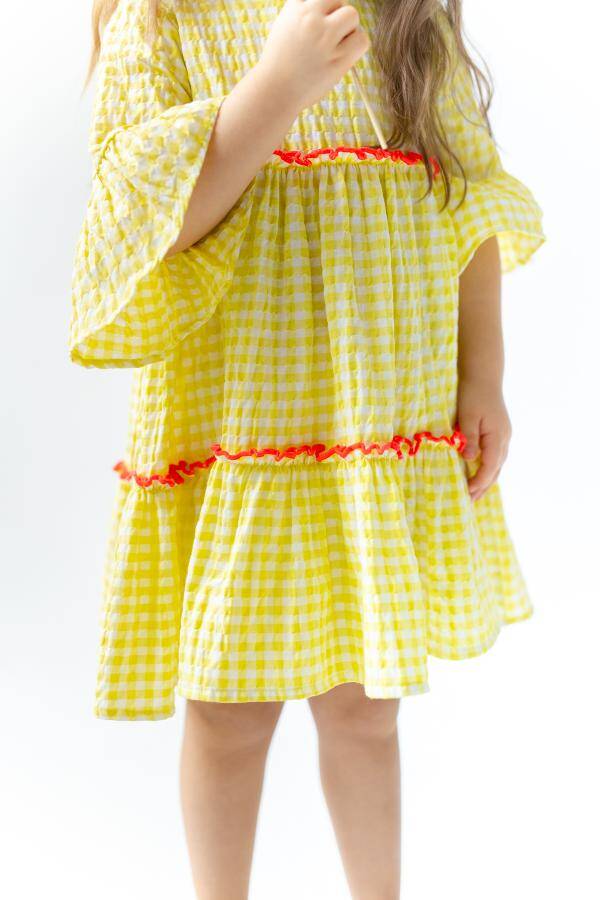 Yellow Dress Farbela 2-6Y