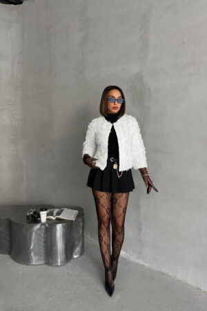 Rose Patterned Tulle Wholesale Jacket - Brand: Topshow - Women & Kids, Baby Clothes Wholesale - Globality Store