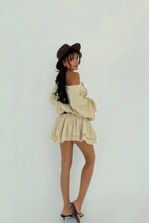 Lace Detail Dress - Brand: EYYO ATELIER - Women & Kids, Baby Clothes Wholesale - Globality Store