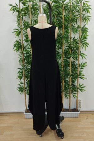 Women's Strappy Long Viscose Jumpsuit With Round Neck Pockets - Brand: Janes - Women & Kids, Baby Clothes Wholesale - Globality Store