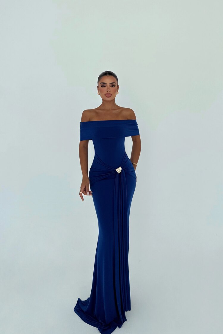 Sexy Elegant NavyBodycon Dress - Brand: EYYO ATELIER - Women & Kids, Baby Clothes Wholesale - Globality Store