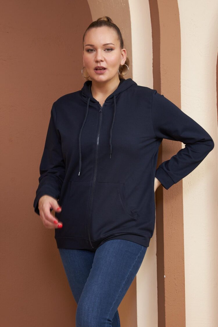 Sweatshirt With Hooded Neck - Casual & Sport - Brand: RMG - Women & Kids, Baby Clothes Wholesale - Globality Store