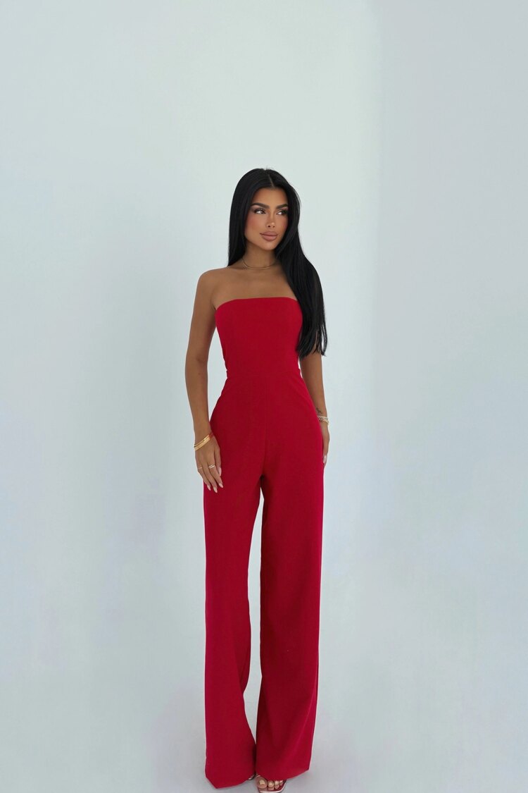 Tailored Strapless Sleeveless Jumpsuit - Brand: EYYO ATELIER - Women & Kids, Baby Clothes Wholesale - Globality Store