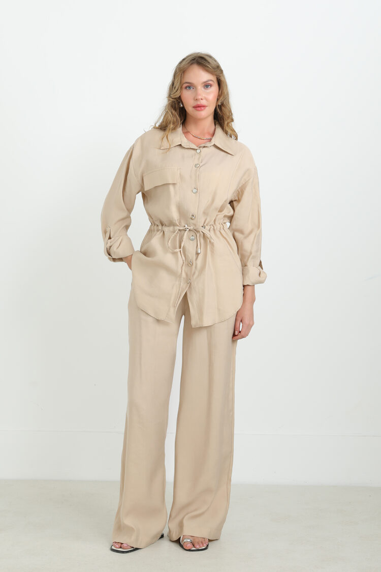 Elegant Casual Set With Palazzo Pants - Brand: SOUL - Women & Kids, Baby Clothes Wholesale - Globality Store