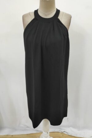 Black Sleeveless High Neck Mini Shift Dress - Brand: Janes - Women & Kids, Baby Clothes Wholesale - Globality Store