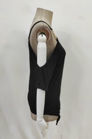 Black Blouse With One Shoulder Neck – Casual & Elegant - Brand: Janes - Women & Kids, Baby Clothes Wholesale - Globality Store